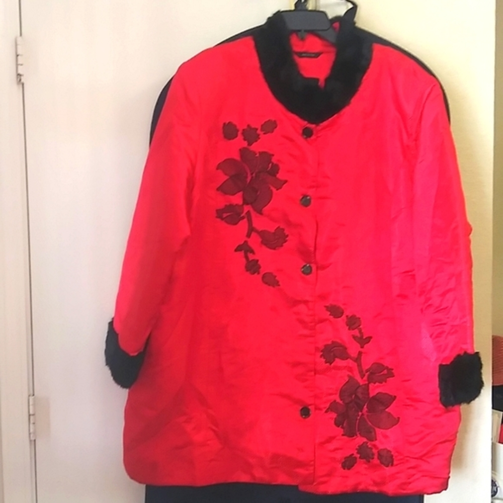 Stunning Carol Cohen Studio Quilted Coat